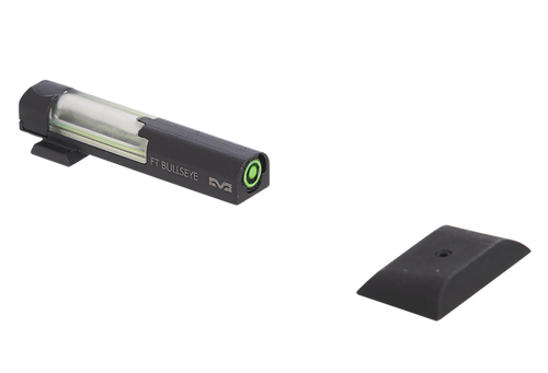Meprolight FT Bullseye Green Tritium/Fiber Optic Front Sight, Black - 632213108