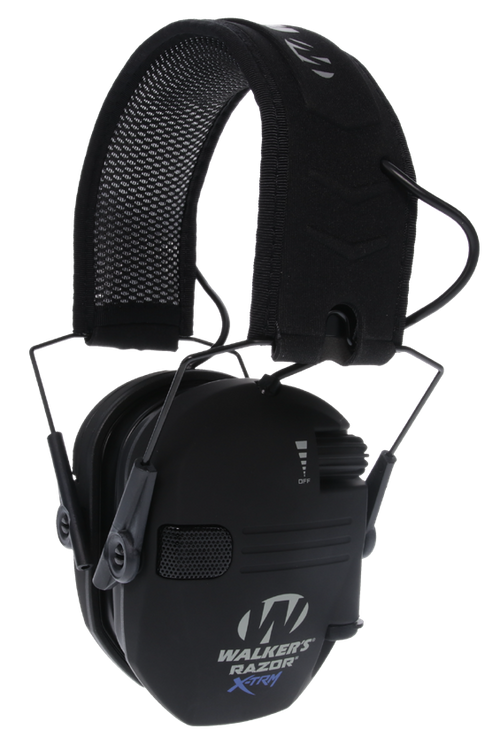 Walker's Xtrm Razor Digital Motion Earmuff, Black - GWPXDRSEMMBLK