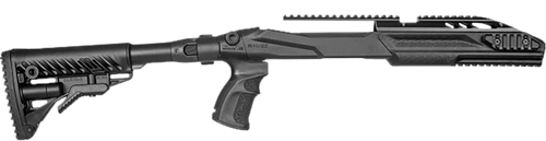FAB Defense FXM4PR1022B M4 Conversion Kit Matte Black Polymer, Collapsible Left Side Folding, Ruger 10/22 - FXM4PR1022B