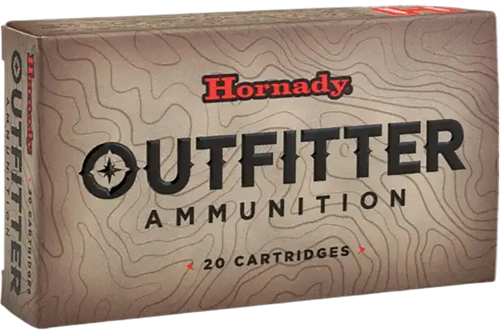 Hornady Outfitter 7mm Rem Mag 150gr CX Rifle Ammunition, 20rd Box - 806114