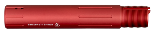 Strike Industries Receiver Extension Tube AR Pistol Platform, Red Anodized - ARCARPRESLICKRED