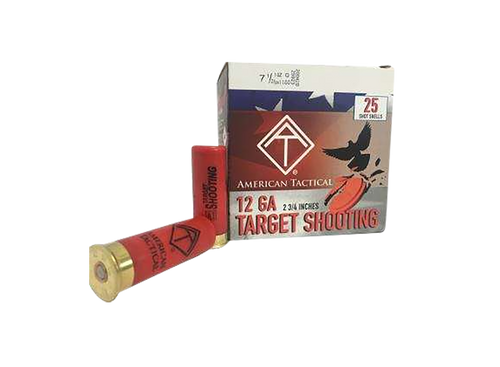 ATI Outdoors Lead 12 Gauge 2.75" 1oz #7.5 Shot 25 Round Box - 240379