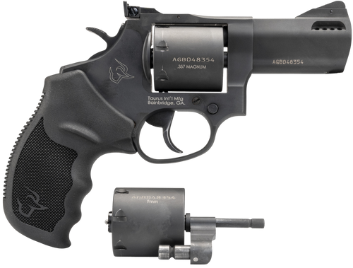 Taurus 692 .38 Special/.357 Magnum/9mm 3" 7rd Revolver, Matte Black - 2-692031