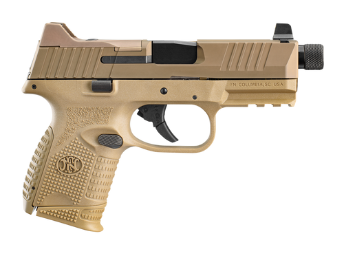 FN 509C Tactical 9mm Luger 4.32" 24rd Semi-Auto Pistol, Flat Dark Earth - 66100780