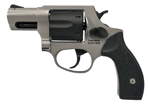 Taurus 856 .38 Special 2" 6rd Revolver, Matte Stainless/Black - 2-85625-BG10