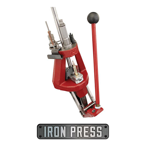 Hornady Lock-N-Load Iron Press Reloading Press, Red - 085520