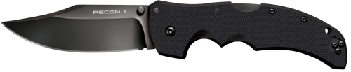 Cold Steel Recon 1 Folding Knife, Black - CS27BC