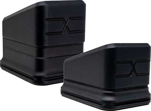 Faxon Firearms Magazine Extension Combo Plus 3 & 5 Black for Glock 19 - FF-G-A-MAGEXTMOD-C-B-01