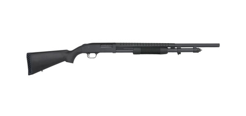 Mossberg 590 Persuader 12 Gauge 24" 5+1 Pump Action Shotgun, Matte Blued/Black Synthetic - 50643