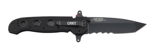 Columbia River Knife & Tool M16 14SFG Folding Tanto Knife, Black - M1614SFG