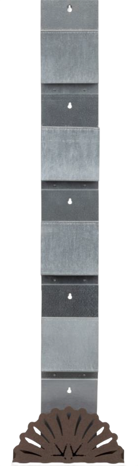 Allen EZ Mount Stackable Turkey Fan and Beard Display, Brown - 7258