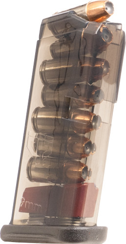 Elite Tactical Systems Group Glock 23 40 S&W 13rd Magazine, Carbon Smoke - ETS SMKGLK23