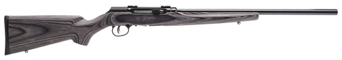 Savage Arms A17 Target Sporter 17 HMR 22" 10+1 Rifle, Black/Gray Laminate - 47006