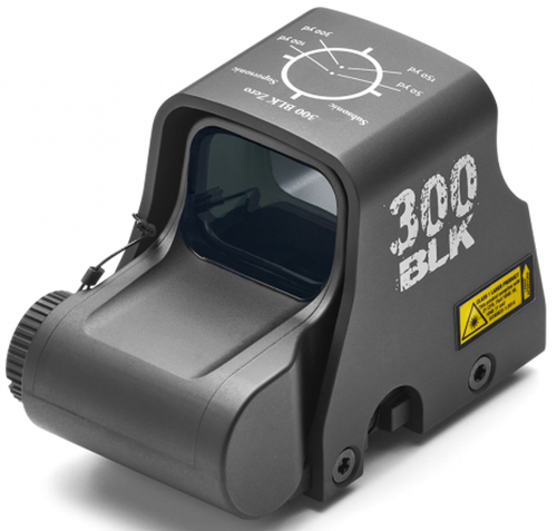 EOTECH XPS2 300 Blackout Holographic Weapon Sight, Matte Black - XPS2-300