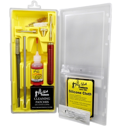 Pro-Shot Classic Box Kit .45 Cal Pistol Cleaning Kit - P45KIT