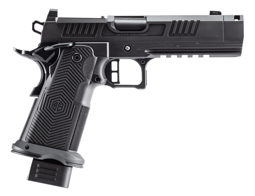 Alpha Foxtrot AF1911-Romulus 9mm Luger 4.25" 10rd Pistol, DLC Black - AA39X1CIF-XDBK10
