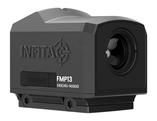 Infitac Fast Mini Thermal 13mm Pistol Sight, Black - FMP13BLACK