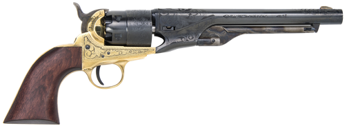 Traditions 1860 Army Break-Open .44 Caliber 8" 6rd Revolver, Blued/Brass/Walnut - FR186012