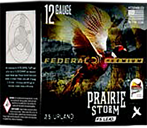 Federal Premium Prairie Storm FS Plastic 12 Gauge 2.75" #6 Shot 1.25oz Lead 25 Round Box - PFX126FS6