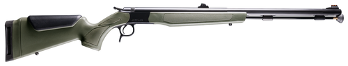 CVA Optima 50 Caliber 26" 1rd Muzzleloader, Black Nitride/OD Green - PR2048N