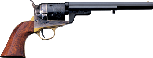 Taylors & Company 1851 C. Mason .38 Special 7.5" 6rd Revolver, Blued - 550731