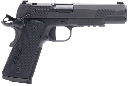 Sig Sauer 1911-X 45 ACP 5" 8+1 Pistol, Black DLC - 1911XR45BXR3