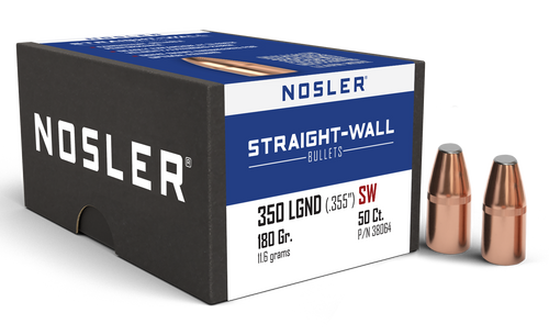 Nosler Straight Wall 350 Legend 180gr Power Point Reloading Bullets - 38064