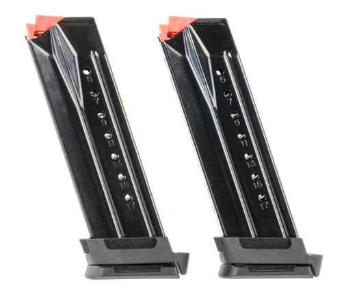 Ruger Security-9 9mm Luger 17rd Handgun Magazine 2-Pack, Black Oxide - 90691