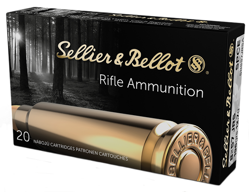 Sellier & Bellot 8x57 JRS 196gr Soft Point Rifle Ammunition, 20/Box - SB857JRSA