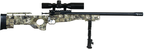 Crickett Precision Rifle CPR 22 LR 16.125" 1rd Rifle, Kryptek Camo - KSA2151