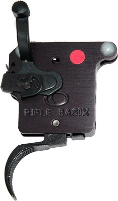Rifle Basix Remington 700 Trigger, 8oz to 1.5lbs with Safety, Black - LV1KBLACK