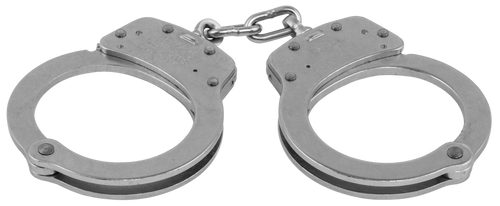 Smith & Wesson 100P Push Pin Handcuffs, Stainless Steel - 350135
