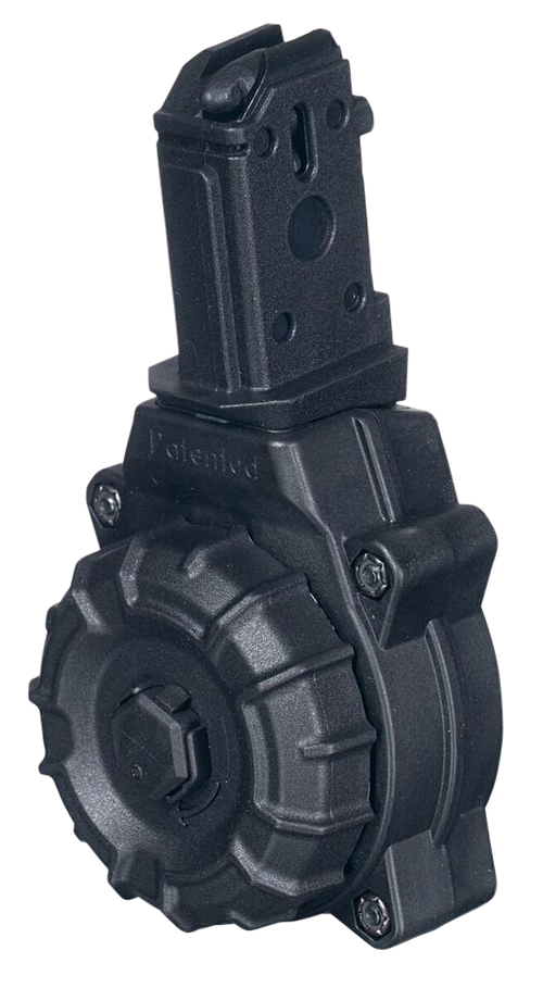ProMag DRMA29 9mm Luger 30rd Handgun Drum Magazine, Black Polymer - DRMA29