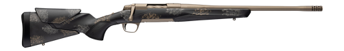 Browning X-Bolt 2 Speed SPR HD 7mm PRC 20" 3+1 Bolt-Action Rifle, Smoked Bronze Cerakote with Gray/Bronze Camo Stock - 036143298