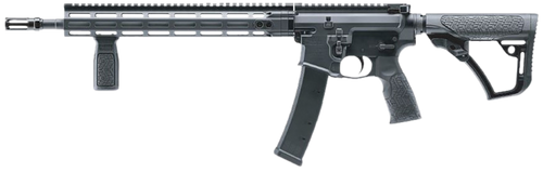 Daniel Defense PCC 9mm 16" 30rd Rifle, Matte Black - 02-189-19089
