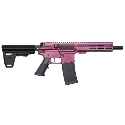 10 Ring GLFA AR-15 Pistol .223 Wylde 7.5" 30rd Semi-Auto, Black Cherry - GL15223PB CHY