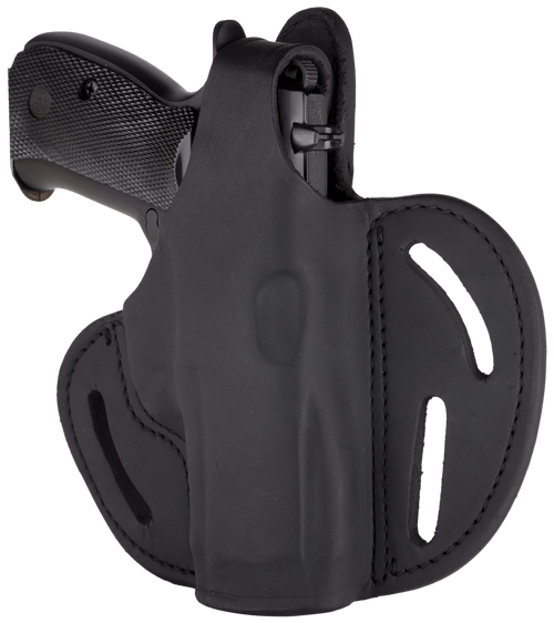 1791 Gunleather BHX OWB Belt Slide Holster, Stealth Black - BHX3SBLR