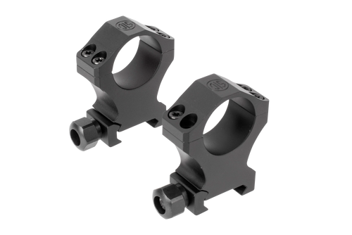 Sig Sauer Alpha 1 35mm Scope Rings, Matte Black Extra High - SOA10025