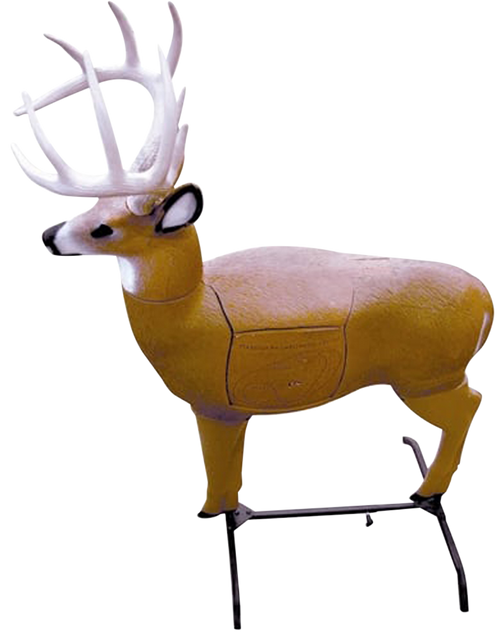 HME 3D Target Stand Adjustable Black Metal - HME3DTS