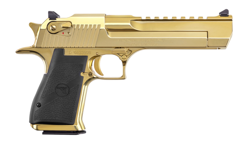 Magnum Research Desert Eagle Mark XIX 357 Magnum 6" 9+1 Semi-Auto Pistol, Gold Zirconium - DE357ZNG