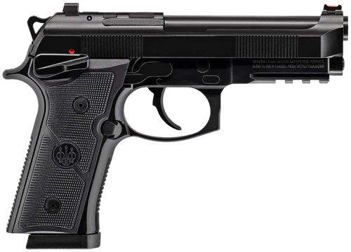 Beretta 92GTS Centurion 9mm 4.25" 10rd Pistol, Black Cerakote - J92XQFMSDA20