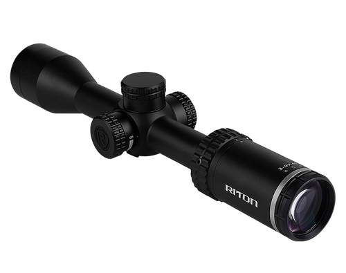 Riton Optics 1 Primal 3-9x40 Rifle Scope, 1" Tube, Matte Black - 1P39AS23