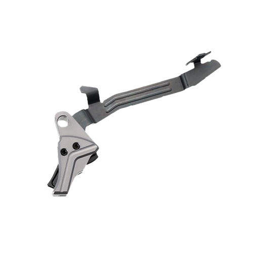 Tyrant CNC I.T.T.S Trigger, Grey/Black Fits Glock 43/43x/48 - TDG43TRIGGREYBLKBAR