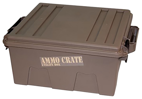 MTM Case-Gard Ammo Crate Utility Box Dark Earth Polypropylene - ACR872
