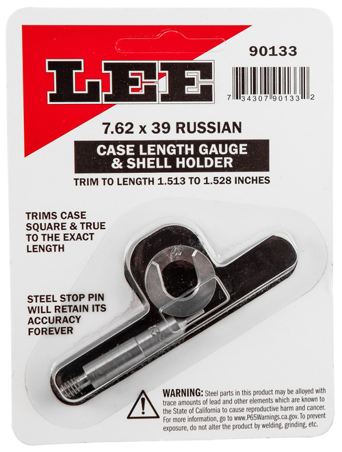 Lee Precision Case Length Gauge with Shell Holder 7.62x39mm - 90133