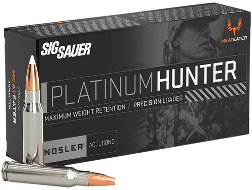 Sig Sauer Platinum Hunter .243 Win 90gr Rifle Ammunition, Nickel Plated - E243PH9020