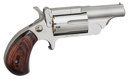 North American Arms Ranger II .22 WMR 1.63" 5rd Revolver, Stainless Steel - NAA-22M-R