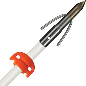 AMS Bowfishing Fiberglass Arrow Chaos Point White - A203-WHT