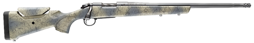 Bergara B-14 Sierra Wilderness 6.5 PRC 20" 3rd Bolt-Action Rifle, Sniper Gray Cerakote/Wilderness Camo - B14SM809