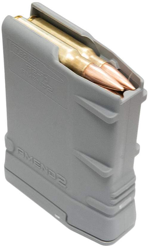 Amend2 MOD-2 7.62 NATO 10rd Rifle Magazine, Gray - 762MOD2GRY10